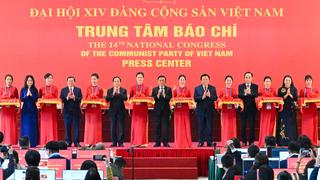 Khai trương Trung tâm Báo chí Đại hội XIV của Đảng