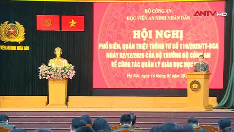 Triển khai quy định mới về công tác quản lý, giáo dục học viên CAND