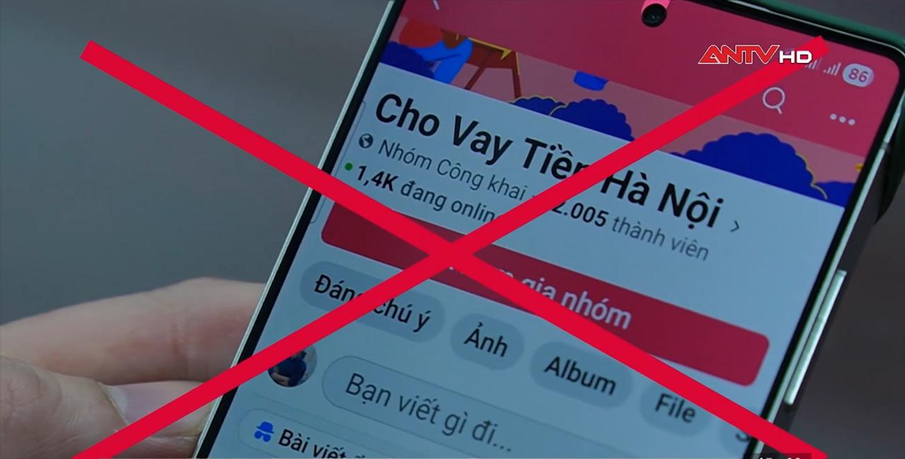 Cho vay nặng lãi trên mạng nở rộ dịp cuối năm