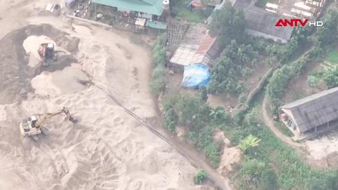 Khởi tố 3 đối tượng hoạt động khai thác cát trái phép