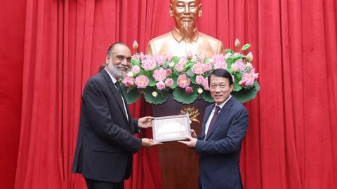 Bộ trưởng Lương Tam Quang tiếp Phó Tổng Thư ký Liên hợp quốc