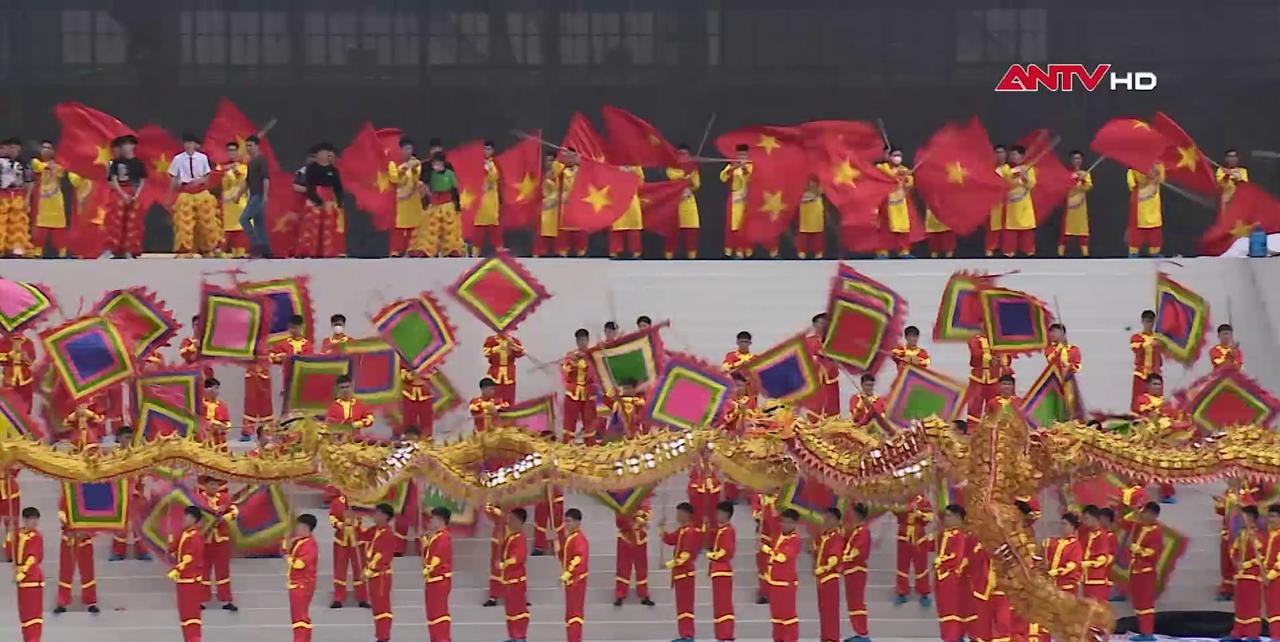 Màn hợp luyện trống hội “Khát vọng tỏa sáng”