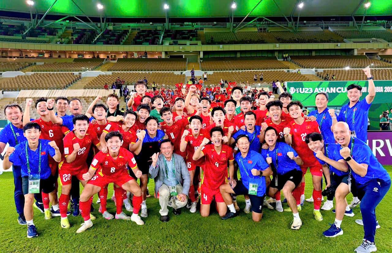 U23 Việt Nam giành vé vào bán kết U23 châu Á 2026 