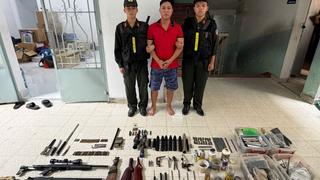 Triệt xóa đường dây mua bán, tàng trữ vũ khí quân dụng quy mô lớn