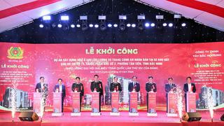 Khởi công dự án nhà ở cho lực lượng vũ trang CAND, chào mừng Đại hội XIV của Đảng