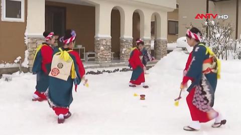 Lễ hội giã gạo đầu năm tại Nhật Bản