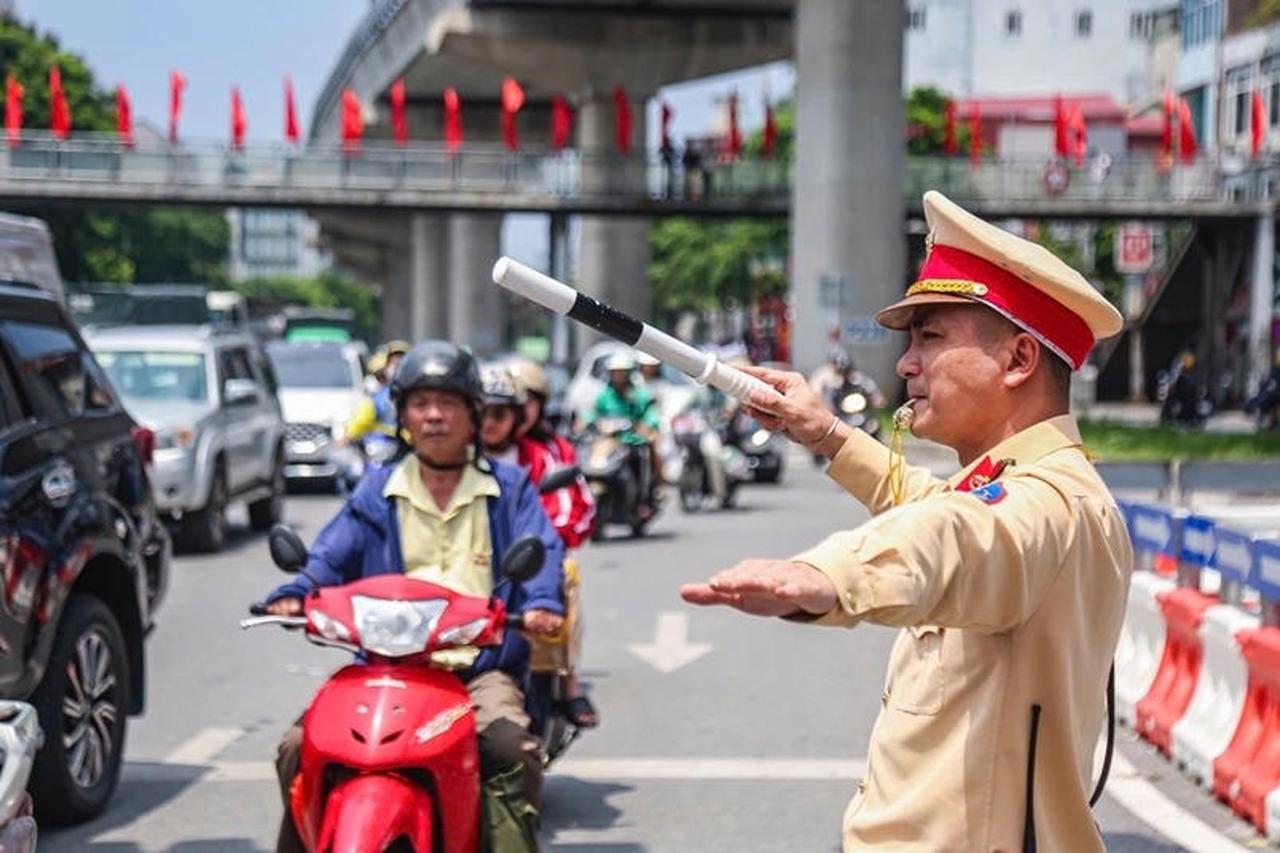 Công an Nội phân luồng và tổ chức hướng đi trong những ngày tới