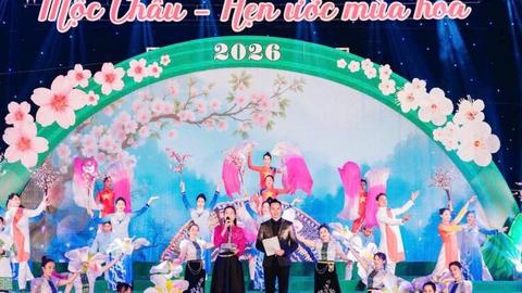 Khai mạc năm Du lịch Mộc Châu 2026