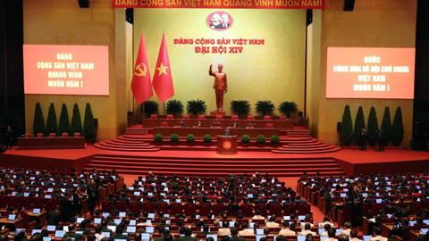 Khai mạc trọng thể Đại hội đại biểu toàn quốc lần thứ XIV của Đảng