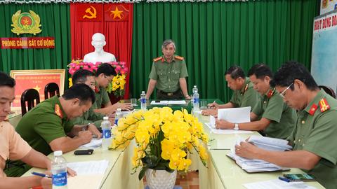 Bảo đảm tuyệt đối an toàn địa bàn trong thời gian Đại hội Đảng