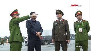 Đảm bảo an ninh trật tự buổi tổng duyệt bắn pháo hoa chào mừng Đại hội Đảng XIV 