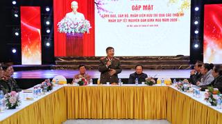 Cục Truyền thông Công an nhân dân gặp mặt cán bộ hưu trí