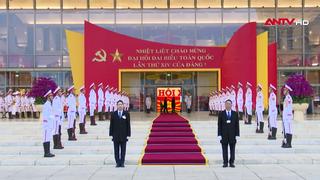 Nữ chiến sĩ cảnh vệ thầm lặng bảo vệ Đại hội XIV