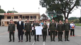 Khởi công xây dựng sân chơi thể thao cho học sinh Trường Văn hóa CAND