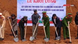 Công an tỉnh Lào Cai khởi công xây dựng nhà tình nghĩa