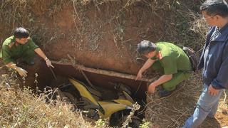 Truy vết nghi can cướp ngân hàng ở Gia Lai từ tấm gỗ thông