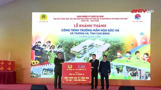 Khánh thành Trường mầm non Sóc Hà, Cao Bằng