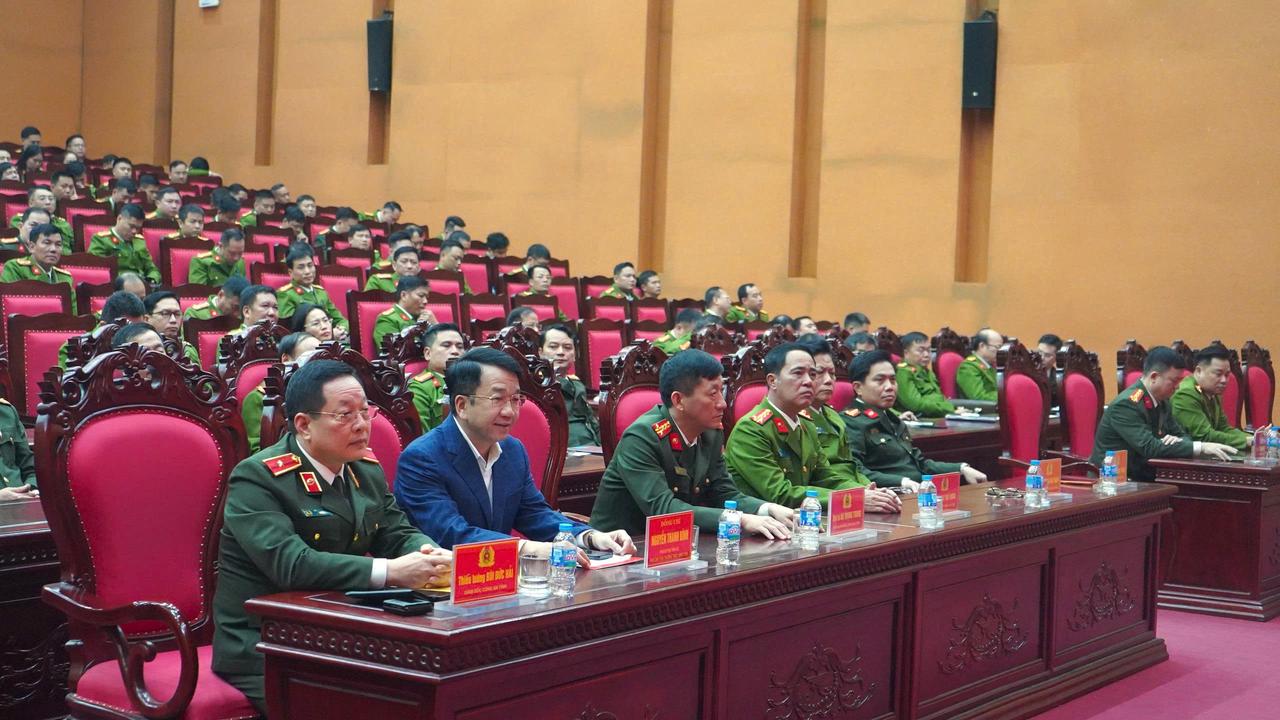 Công an tỉnh Thái Nguyên: Quyết tâm thực hiện thắng lợi phong trào thi đua “Ba nhất”