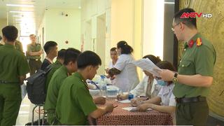 Công an tỉnh An Giang tổ chức hiến máu tình nguyện 