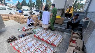 Phát hiện cơ sở sản xuất cà phê giả, thu giữ hơn 7 tấn sản phẩm