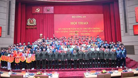 Bế mạc Hội thao kỷ niệm 80 năm ngày truyền thống lực lượng Tham mưu CAND