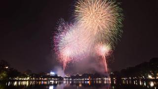 Bắn pháo hoa giao thừa Tết Bính Ngọ 2026 ở 31 điểm trên khắp Hà Nội