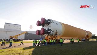 Tên lửa SLS sẵn sàng cho buổi diễn tập phóng của Artemis II