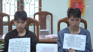 Bắt vụ vận chuyển 2 bánh ma túy tại xã Phong Thổ