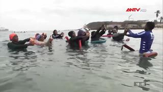 Phục hồi vận động giữa sóng nước Senegal