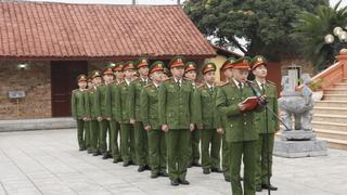 Tự hào Lễ kết nạp Đảng tại địa chỉ đỏ 