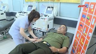 Chiến sĩ Công an 52 lần hiến máu cứu người