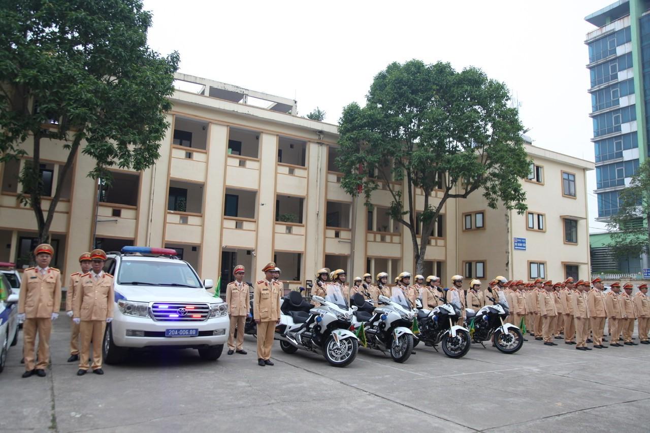 PHÒNG CSGT CÔNG AN TỈNH THÁI NGUYÊN: TĂNG CƯỜNG CÁC BIỆN PHÁP BẢO ĐẢM TRẬT TỰ AN TOÀN GIAO THÔNG TRÊN ĐỊA BÀN