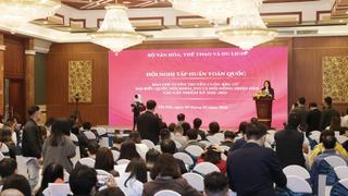 Tập huấn tuyên truyền bầu cử đại biểu Quốc hội khóa XVI và HĐND các cấp