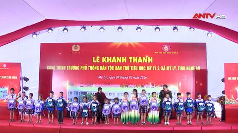 Thứ trưởng Phạm Thế Tùng dự khánh thành các công trình an sinh xã hội tại Nghệ An