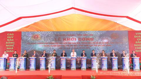 Tổng Bí thư Tô Lâm dự Lễ khởi công Trường phổ thông nội trú liên cấp xã Ea Rốk