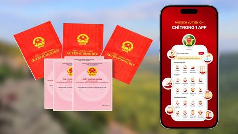 Từ nay không cần mang "sổ đỏ" bản giấy khi làm thủ tục hành chính