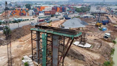 Các công trình, dự án trọng điểm tại TP.HCM thi công xuyên Tết