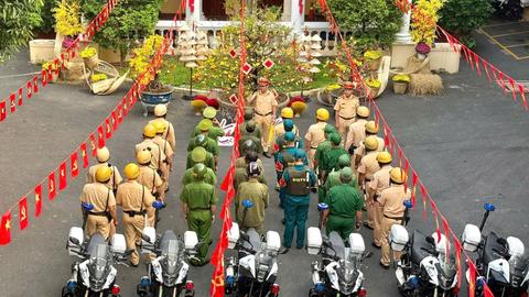 Đảm bảo an toàn giao thông kỳ nghỉ Tết Bính Ngọ