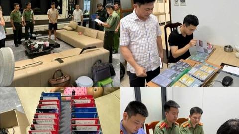 Bộ Công an gửi thư khen Công an tỉnh Thanh Hóa triệt phá đường dây vận chuyển tiền trái phép 