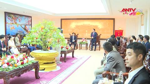 Thứ trưởng Lê Quốc Hùng thăm, chúc Tết Công an TP Huế