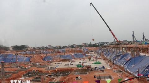 Xuân trên công trường sân bay Gia Bình