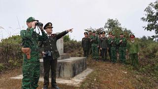 Xuân bình yên trên tuyến biên giới