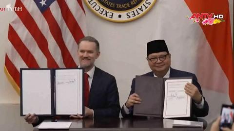 Mỹ và Indonesia ký kết hiệp định thương mại lịch sử