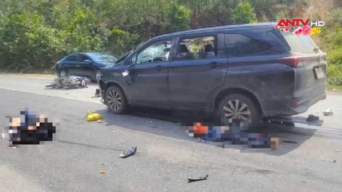 Quảng Trị: ô tô va chạm xe máy khiến 1 người tử vong 