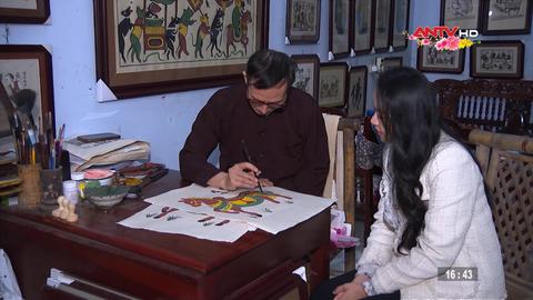 Trải nghiệm làm tranh Đông Hồ cùng nghệ nhân