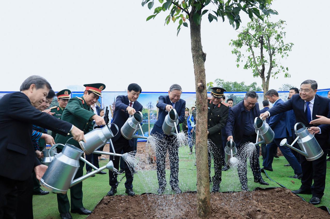 Tổng Bí thư Tô Lâm dự Lễ phát động “Tết trồng cây đời đời nhớ ơn Bác Hồ”