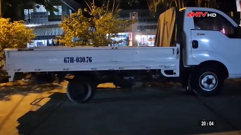 Cảnh sát giao thông truy bắt đối tượng trộm xe ô tô tải