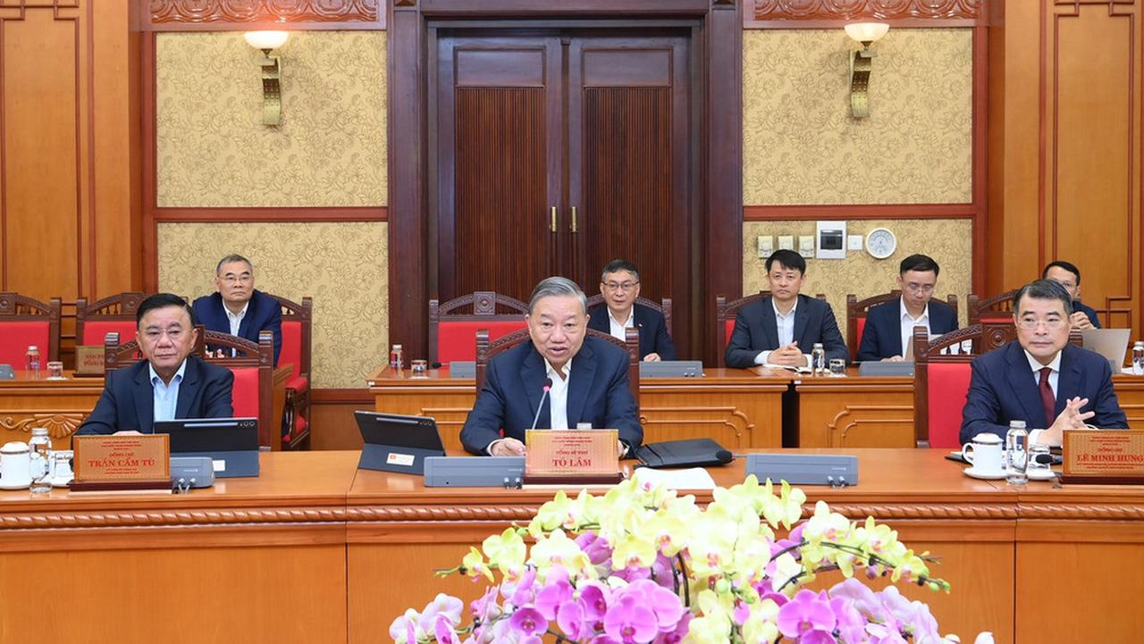 Tổng Bí thư Tô Lâm chủ trì phiên họp của Ban Bí thư về công tác tổ chức Tết Bính Ngọ