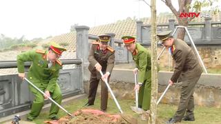 Công an các tỉnh phát động “Tết trồng cây đời đời nhớ ơn Bác Hồ” 