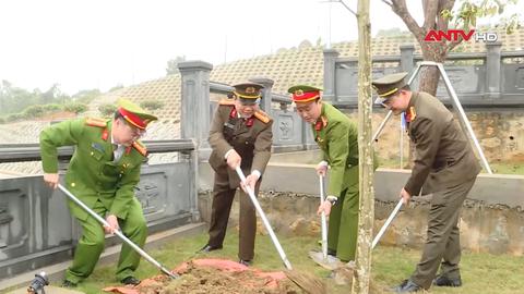 Công an các tỉnh phát động “Tết trồng cây đời đời nhớ ơn Bác Hồ” 